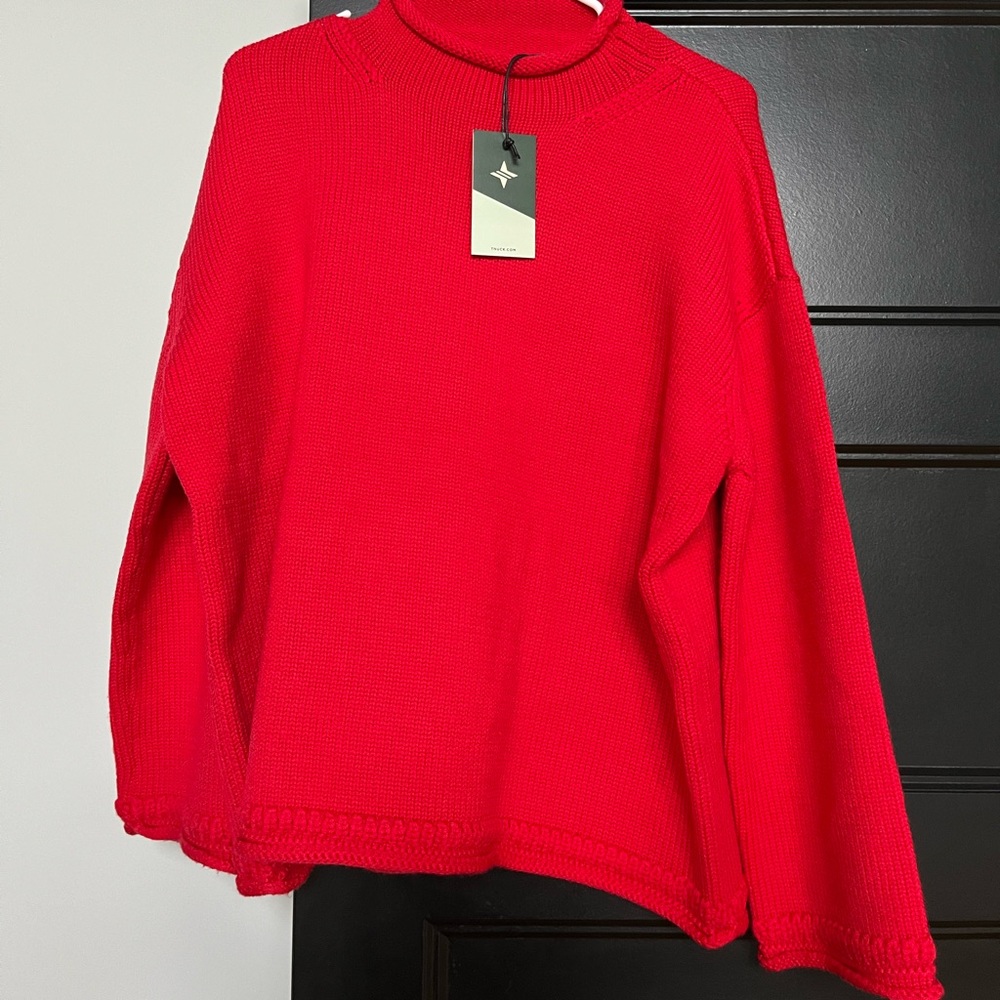 NWT!!! Never been worn Tuckernuck Red Wool Sweater!